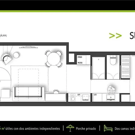 Apartment Zuia *